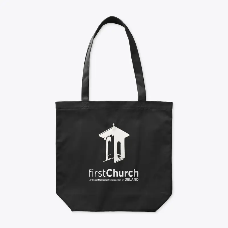 First Church white logo